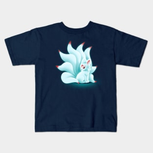 Glowing kitsune Kids T-Shirt